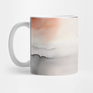 Earthy Watercolor Boho Abstract Mug